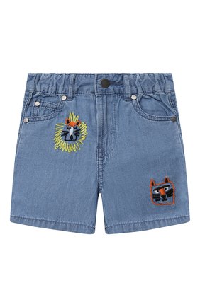 Детские джинсовые шорты STELLA MCCARTNEY синего цвета по цене 5965 руб., арт. 602367/SQK16 | Фото 1 Детские джинсовые шорты STELLA MCCARTNEY синего цвета, арт. 602367/SQK16 | Фото 1 (Материал внешний: Хлопок; Региональные ограничения белый список (Axapta Mercury): RU; Кросс-КТ: Деним; Ростовка одежда: 9 мес | 74 см, 12 мес | 80 см, 18 мес | 86 см, 24 мес | 92 см, 3 мес | 62 см, 6 мес | 68 см)