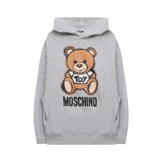 фото Хлопковое худи moschino