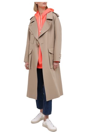 Женский хлопковое худи ACNE STUDIOS розового цвета по цене 31450 руб., арт. CI0065/W | Фото 2 Женский хлопковое худи ACNE STUDIOS розового цвета, арт. CI0065/W | Фото 2