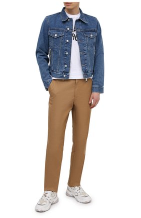 Мужская хлопковая футболка DSQUARED2 белого цвета по цене 21800 руб., арт. S74GD0805/S22427 | Фото 2 Мужская хлопковая футболка DSQUARED2 белого цвета, арт. S74GD0805/S22427 | Фото 2
