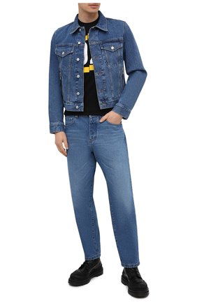 Мужская хлопковая футболка DSQUARED2 черного цвета по цене 20650 руб., арт. S74GD0826/S22427 | Фото 2 Мужская хлопковая футболка DSQUARED2 черного цвета, арт. S74GD0826/S22427 | Фото 2