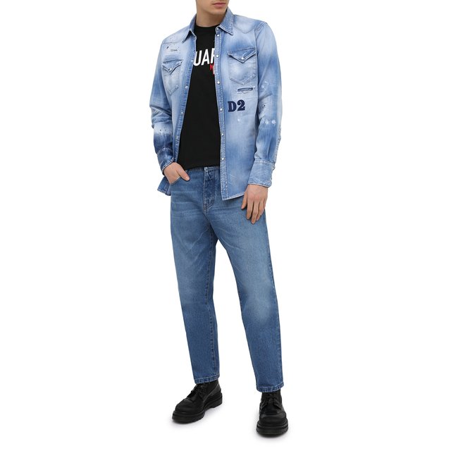 фото Хлопковая футболка dsquared2