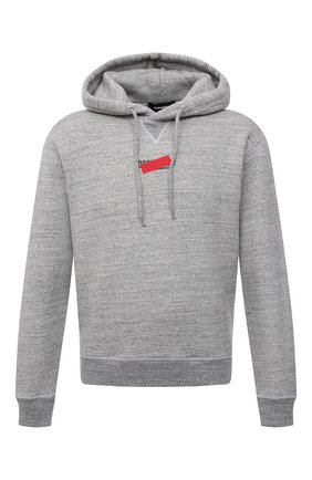 Мужской хлопковое худи DSQUARED2 серого цвета по цене 46450 руб., арт. S74GU0493/S25148 | Фото 1 Мужской хлопковое худи DSQUARED2 серого цвета, арт. S74GU0493/S25148 | Фото 1 (Стили: Гранж; Длина (для топов): Стандартные; Принт: С принтом; Материал внешний: Хлопок; Рукава: Длинные; Мужское Кросс-КТ: Худи-одежда)