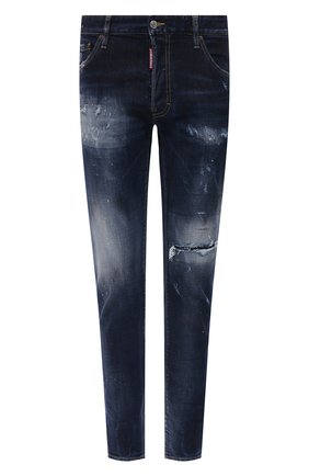 Мужские джинсы DSQUARED2 темно-синего цвета по цене 51850 руб., арт. S74LB0932/S30664 | Фото 1 Мужские джинсы DSQUARED2 темно-синего цвета, арт. S74LB0932/S30664 | Фото 1