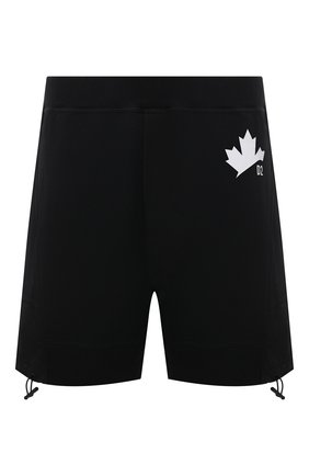 Мужские хлопковые шорты DSQUARED2 черного цвета по цене 29950 руб., арт. S74MU0641/S25042 | Фото 1 Мужские хлопковые шорты DSQUARED2 черного цвета, арт. S74MU0641/S25042 | Фото 1