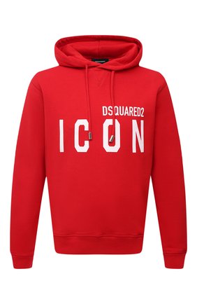 Мужской хлопковое худи DSQUARED2 красного цвета по цене 32100 руб., арт. S79GU0003/S25042 | Фото 1 Мужской хлопковое худи DSQUARED2 красного цвета, арт. S79GU0003/S25042 | Фото 1