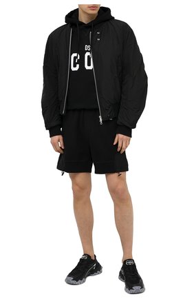 Мужской хлопковое худи DSQUARED2 черного цвета по цене 35400 руб., арт. S79GU0003/S25042 | Фото 2 Мужской хлопковое худи DSQUARED2 черного цвета, арт. S79GU0003/S25042 | Фото 2