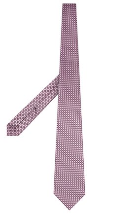 Мужской шелковый галстук ERMENEGILDO ZEGNA розового цвета по цене 23650 руб., арт. Z9D13/18B | Фото 2 Мужской шелковый галстук ERMENEGILDO ZEGNA розового цвета, арт. Z9D13/18B | Фото 2