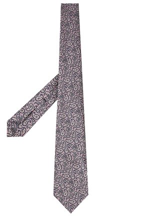 Мужской шелковый галстук ERMENEGILDO ZEGNA розового цвета по цене 23650 руб., арт. Z9D13/18B | Фото 2 Мужской шелковый галстук ERMENEGILDO ZEGNA розового цвета, арт. Z9D13/18B | Фото 2