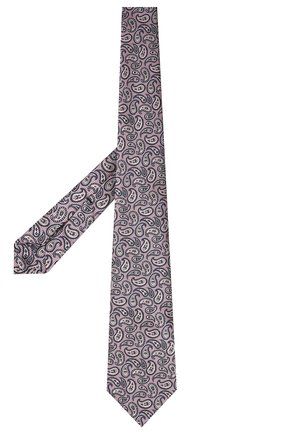 Мужской шелковый галстук ERMENEGILDO ZEGNA розового цвета, арт. Z9D13/18B | Фото 2 (Материал: Текстиль, Шелк; Принт: С принтом)