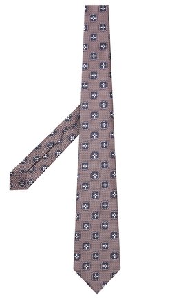 Мужской шелковый галстук ERMENEGILDO ZEGNA розового цвета по цене 23650 руб., арт. Z9D13/18B | Фото 2 Мужской шелковый галстук ERMENEGILDO ZEGNA розового цвета, арт. Z9D13/18B | Фото 2