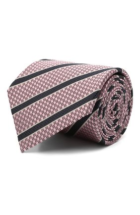 Мужской шелковый галстук ERMENEGILDO ZEGNA розового цвета по цене 23650 руб., арт. Z9D13/18B | Фото 1 Мужской шелковый галстук ERMENEGILDO ZEGNA розового цвета, арт. Z9D13/18B | Фото 1