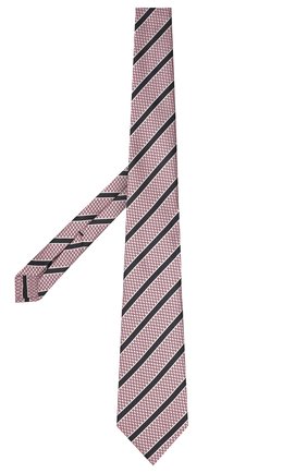 Мужской шелковый галстук ERMENEGILDO ZEGNA розового цвета, арт. Z9D13/18B | Фото 2 (Материал: Шелк, Текстиль; Принт: С принтом)