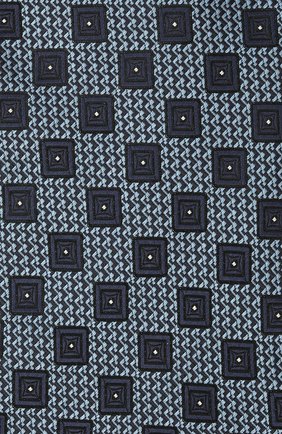 Мужской шелковый галстук ERMENEGILDO ZEGNA синего цвета, арт. Z9D81/1XW | Фото 3 (Принт: С принтом; Материал: Текстиль, Шелк)