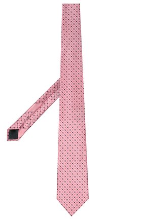 Мужской шелковый галстук ERMENEGILDO ZEGNA розового цвета, арт. Z9E24/100 | Фото 2 (Принт: С принтом; Материал: Шелк, Текстиль)