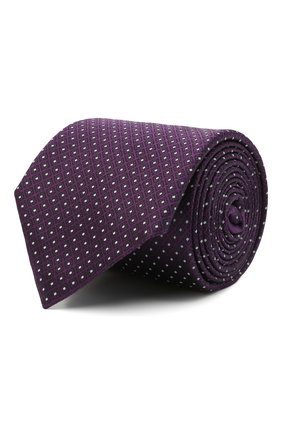 Мужской шелковый галстук ERMENEGILDO ZEGNA фиолетового цвета по цене 17650 руб., арт. Z9E25/100 | Фото 1 Мужской шелковый галстук ERMENEGILDO ZEGNA фиолетового цвета, арт. Z9E25/100 | Фото 1 (Принт: С принтом; Материал: Текстиль, Шелк)
