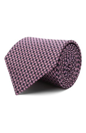 Мужской шелковый галстук ERMENEGILDO ZEGNA розового цвета по цене 16450 руб., арт. Z9W03/1UM | Фото 1 Мужской шелковый галстук ERMENEGILDO ZEGNA розового цвета, арт. Z9W03/1UM | Фото 1