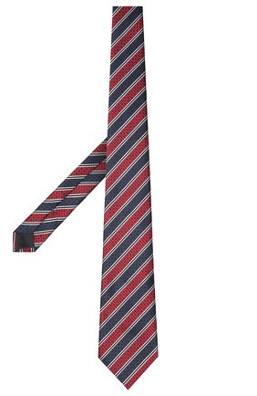 Мужской шелковый галстук ERMENEGILDO ZEGNA красного цвета по цене 16450 руб., арт. Z9W07/1UM | Фото 2 Мужской шелковый галстук ERMENEGILDO ZEGNA красного цвета, арт. Z9W07/1UM | Фото 2