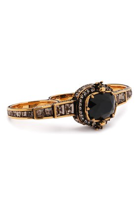 Женское кольцо ALEXANDER MCQUEEN черного цвета по цене 51700 руб., арт. 650470/J160Z | Фото 1 Женское кольцо ALEXANDER MCQUEEN черного цвета, арт. 650470/J160Z | Фото 1