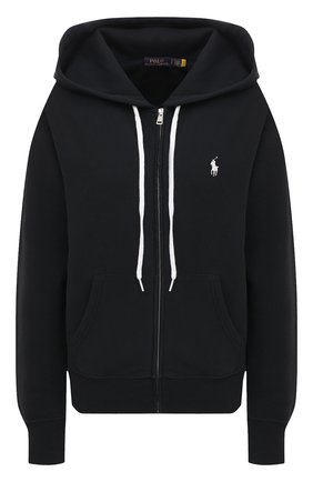 Женский хлопковая толстовка POLO RALPH LAUREN черного цвета по цене 15200 руб., арт. 211794396 | Фото 1 Женский хлопковая толстовка POLO RALPH LAUREN черного цвета, арт. 211794396 | Фото 1