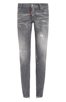 Женские джинсы DSQUARED2 серого цвета по цене 47000 руб., арт. S75LB0446/S30260 | Фото 1 Женские джинсы DSQUARED2 серого цвета, арт. S75LB0446/S30260 | Фото 1
