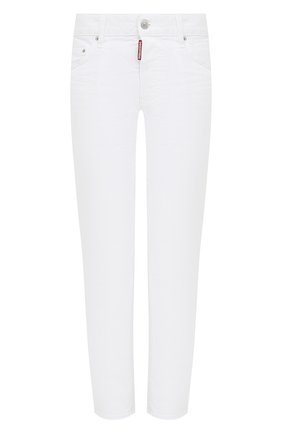 Женские джинсы DSQUARED2 белого цвета по цене 35100 руб., арт. S75LB0468/S39781 | Фото 1 Женские джинсы DSQUARED2 белого цвета, арт. S75LB0468/S39781 | Фото 1