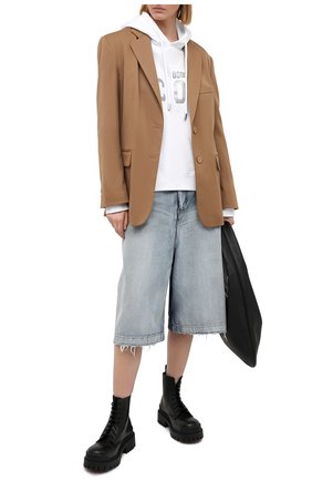 Женский хлопковое худи DSQUARED2 белого цвета по цене 38800 руб., арт. S80GU0033/S25042 | Фото 2 Женский хлопковое худи DSQUARED2 белого цвета, арт. S80GU0033/S25042 | Фото 2