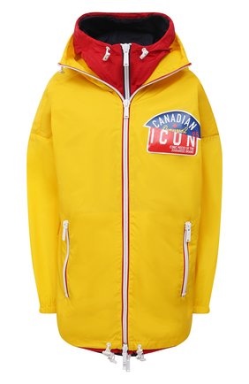 Женская ветровка DSQUARED2 желтого цвета по цене 72200 руб., арт. S80AM0011/S53817 | Фото 1 Женская ветровка DSQUARED2 желтого цвета, арт. S80AM0011/S53817 | Фото 1