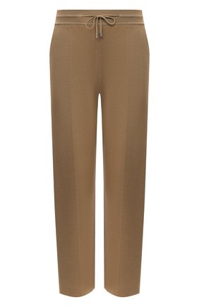 Женские брюки LORO PIANA коричневого цвета по цене 207000 руб., арт. FAL5217 | Фото 1 Женские брюки LORO PIANA коричневого цвета, арт. FAL5217 | Фото 1