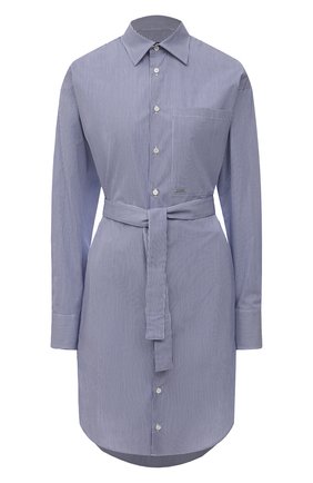 Женское хлопковое платье DSQUARED2 синего цвета по цене 39650 руб., арт. S75CV0406/S53619 | Фото 1 Женское хлопковое платье DSQUARED2 синего цвета, арт. S75CV0406/S53619 | Фото 1