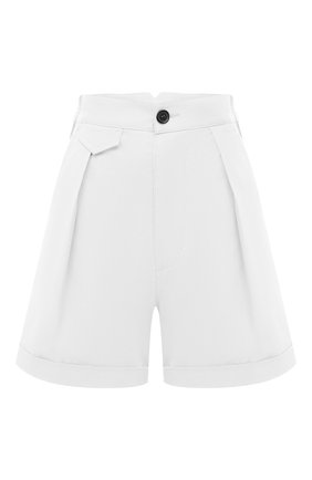 Женские хлопковые шорты DSQUARED2 белого цвета по цене 39650 руб., арт. S75MU0366/S35175 | Фото 1 Женские хлопковые шорты DSQUARED2 белого цвета, арт. S75MU0366/S35175 | Фото 1