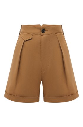Женские хлопковые шорты DSQUARED2 хаки цвета по цене 39650 руб., арт. S75MU0366/S35175 | Фото 1 Женские хлопковые шорты DSQUARED2 хаки цвета, арт. S75MU0366/S35175 | Фото 1