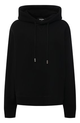 Женский хлопковое худи DSQUARED2 черного цвета по цене 41900 руб., арт. S80GU0032/S25042 | Фото 1 Женский хлопковое худи DSQUARED2 черного цвета, арт. S80GU0032/S25042 | Фото 1