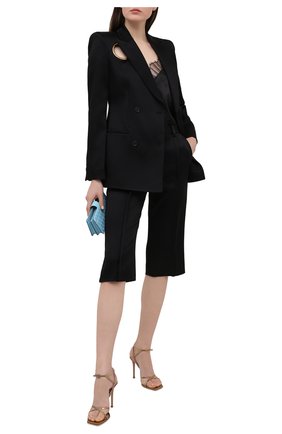 Женские кожаные босоножки georgina GIANVITO ROSSI золотого цвета по цене 66350 руб., арт. G31993.15RIC.METMEK0 | Фото 2 Женские кожаные босоножки georgina GIANVITO ROSSI золотого цвета, арт. G31993.15RIC.METMEK0 | Фото 2