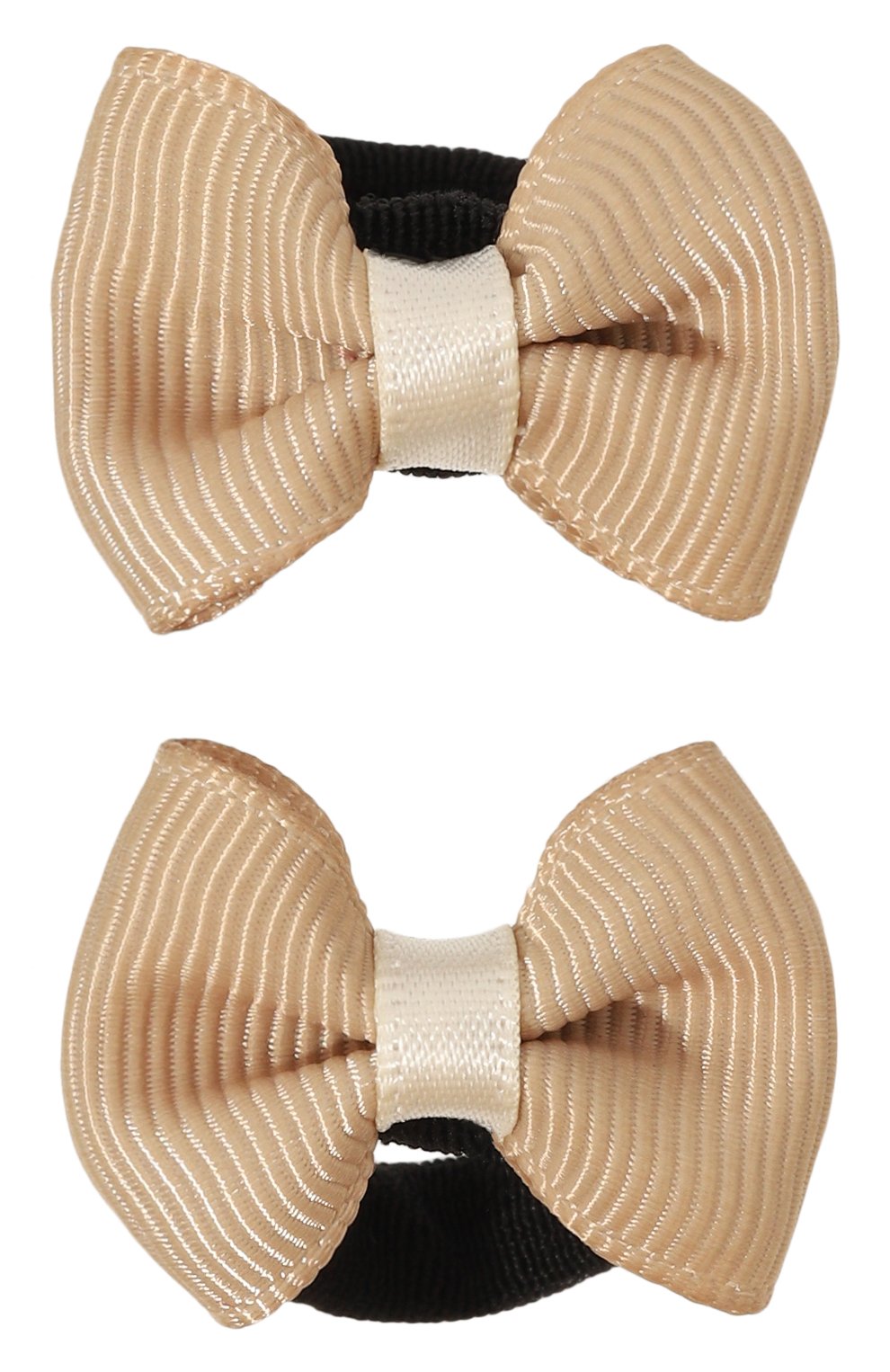 Детского резинка small bow JUNEFEE бежевого цвета, арт. 6626 | Фото 1