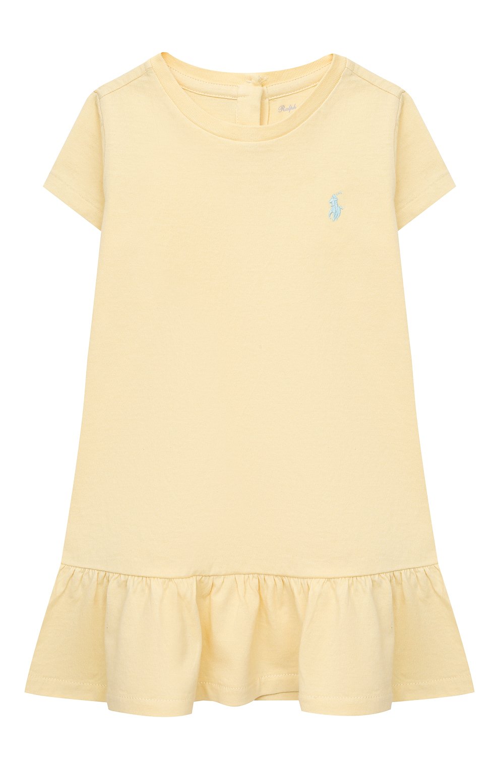 Женский комплект из платья и шорт POLO RALPH LAUREN желтого цвета по цене 5550 руб., арт. 310835081 | Фото 2 Женский комплект из платья и шорт POLO RALPH LAUREN желтого цвета, арт. 310835081 | Фото 2