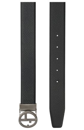 Мужской комплект из ремня и двух пряжек GIORGIO ARMANI темно-синего цвета по цене 33850 руб., арт. Y2S298/YSR4J | Фото 2 Мужской комплект из ремня и двух пряжек GIORGIO ARMANI темно-синего цвета, арт. Y2S298/YSR4J | Фото 2