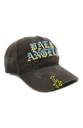 Мужской хлопковая бейсболка PALM ANGELS черного цвета по цене 19950 руб., арт. PMLB020R21FAB0011084 | Фото 1 Мужской хлопковая бейсболка PALM ANGELS черного цвета, арт. PMLB020R21FAB0011084 | Фото 1