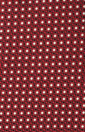 Мужской шелковый галстук ERMENEGILDO ZEGNA бордового цвета, арт. Z9D12/18B | Фото 3 (Принт: С принтом; Материал: Текстиль, Шелк)