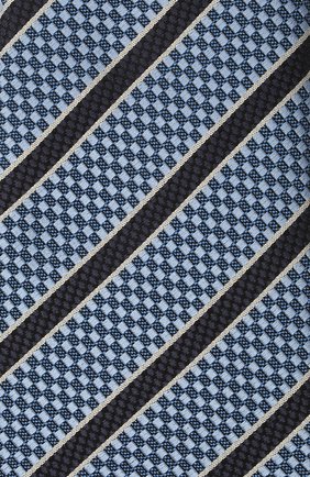Мужской шелковый галстук ERMENEGILDO ZEGNA темно-синего цвета по цене 21450 руб., арт. Z9D11/18B | Фото 3 Мужской шелковый галстук ERMENEGILDO ZEGNA темно-синего цвета, арт. Z9D11/18B | Фото 3 (Принт: С принтом; Материал: Текстиль, Шелк)