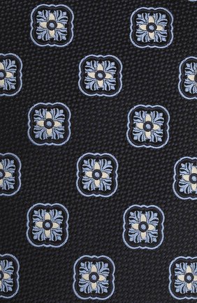 Мужской шелковый галстук ERMENEGILDO ZEGNA синего цвета, арт. Z9D10/18B | Фото 3 (Принт: С принтом; Материал: Текстиль, Шелк)