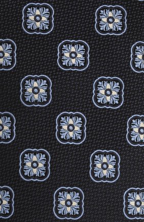 Мужской шелковый галстук ERMENEGILDO ZEGNA синего цвета по цене 28350 руб., арт. Z9D10/18B | Фото 3 Мужской шелковый галстук ERMENEGILDO ZEGNA синего цвета, арт. Z9D10/18B | Фото 3 (Принт: С принтом; Материал: Текстиль, Шелк)