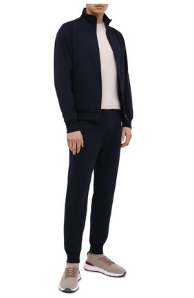 Мужской хлопковая толстовка ERMENEGILDO ZEGNA темно-синего цвета по цене 123000 руб., арт. UW590/815 | Фото 2 Мужской хлопковая толстовка ERMENEGILDO ZEGNA темно-синего цвета, арт. UW590/815 | Фото 2