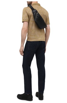 Мужская кожаная поясная сумка ERMENEGILDO ZEGNA черного цвета по цене 105500 руб., арт. C1514P-LHPTA | Фото 2 Мужская кожаная поясная сумка ERMENEGILDO ZEGNA черного цвета, арт. C1514P-LHPTA | Фото 2