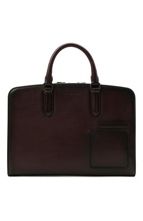 Мужская кожаная сумка для ноутбука ERMENEGILDO ZEGNA бордового цвета по цене 199500 руб., арт. C1576W-LHC0R | Фото 1 Мужская кожаная сумка для ноутбука ERMENEGILDO ZEGNA бордового цвета, арт. C1576W-LHC0R | Фото 1