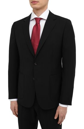 Мужской шерстяной костюм Z ZEGNA черного цвета по цене 158000 руб., арт. 924727/2X7YGX | Фото 2 Мужской шерстяной костюм Z ZEGNA черного цвета, арт. 924727/2X7YGX | Фото 2