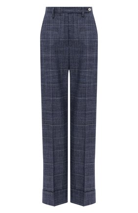 Женские брюки KITON синего цвета по цене 160500 руб., арт. D49106K06T11 | Фото 1 Женские брюки KITON синего цвета, арт. D49106K06T11 | Фото 1