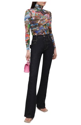 Женские джинсы BOTTEGA VENETA темно-синего цвета по цене 68950 руб., арт. 648493/V08Y0 | Фото 2 Женские джинсы BOTTEGA VENETA темно-синего цвета, арт. 648493/V08Y0 | Фото 2