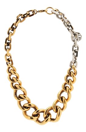 Женское колье ALEXANDER MCQUEEN золотого цвета по цене 72800 руб., арт. 651155/J160U | Фото 1 Женское колье ALEXANDER MCQUEEN золотого цвета, арт. 651155/J160U | Фото 1