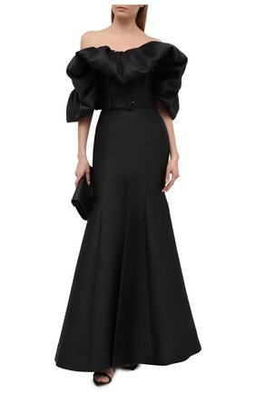 Женское платье SOLACE черного цвета по цене 62700 руб., арт. 0S29007 | Фото 2 Женское платье SOLACE черного цвета, арт. 0S29007 | Фото 2